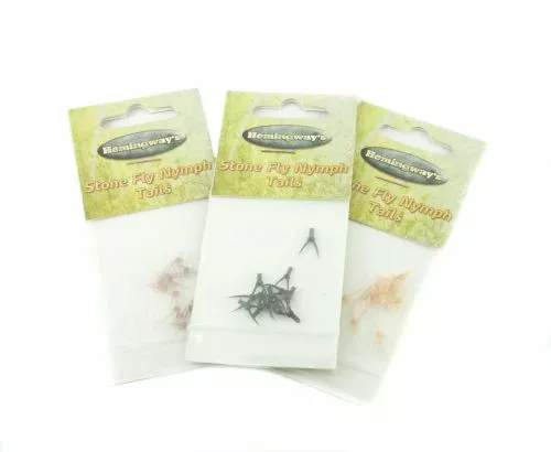 Hemingways Hemingway's Stonefly Nymph Tails - Funky Fly Tying 3 Hemingways Hemingway's Stonefly Nymph Tails - Funky Fly Tying