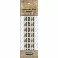 Hemingways Hemingway's Stonefly Wings - Funky Fly Tying -Eyes & Dumbbells Sales Store Hemingways Stonefly Wings Dark 1