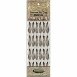 Hemingways Hemingway's Stonefly Wings - Funky Fly Tying -Eyes & Dumbbells Sales Store Hemingways Stonefly Wings Grey 1