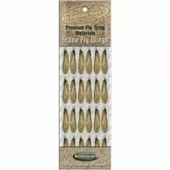 Hemingways Hemingway's Stonefly Wings - Funky Fly Tying -Eyes & Dumbbells Sales Store Hemingways Stonefly Wings Tan