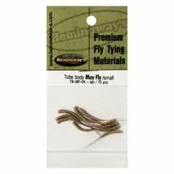 Hemingways Hemingway's Tube Body MayFly - Funky Fly Tying -Eyes & Dumbbells Sales Store Hemingways Tube Body MayFly 5 1