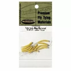 Hemingways Hemingway's Tube Body MayFly - Funky Fly Tying -Eyes & Dumbbells Sales Store Hemingways Tube Body MayFly 6