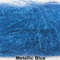 Hends Angel Hair - Funky Fly Tying -Eyes & Dumbbells Sales Store Hends Angel Hair Metallic Blue 1