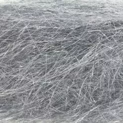 Hends Angel Hair - Funky Fly Tying -Eyes & Dumbbells Sales Store Hends Angel Hair Metallic Grey