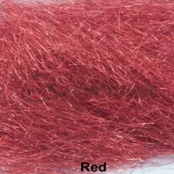 Hends Angel Hair - Funky Fly Tying -Eyes & Dumbbells Sales Store Hends Angel Hair Red