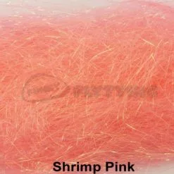 Hends Angel Hair - Funky Fly Tying -Eyes & Dumbbells Sales Store Hends Angel Hair Shrimp Pink 1