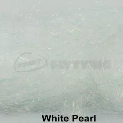 Hends Angel Hair - Funky Fly Tying -Eyes & Dumbbells Sales Store Hends Angel Hair White Pearl