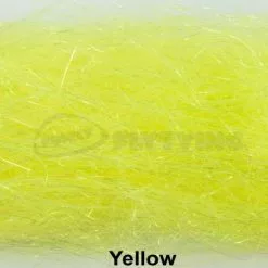Hends Angel Hair - Funky Fly Tying -Eyes & Dumbbells Sales Store Hends Angel Hair Yellow 1