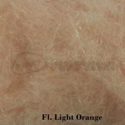 Hends Blend Dubbing - Funky Fly Tying -Eyes & Dumbbells Sales Store Hends Blend Dubbing FL Light Orange 1