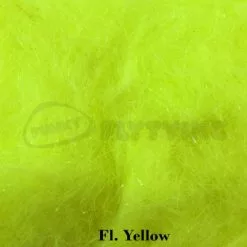 Hends Blend Dubbing - Funky Fly Tying -Eyes & Dumbbells Sales Store Hends Blend Dubbing FL Yellow 1