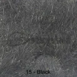 Hends Hare Plus Dubbing Packets - Funky Fly Tying -Eyes & Dumbbells Sales Store Hends Hare Plus Dubbing Packets Black 1