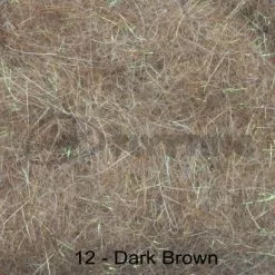 Hends Hare Plus Dubbing Packets - Funky Fly Tying -Eyes & Dumbbells Sales Store Hends Hare Plus Dubbing Packets Dark Brown 1