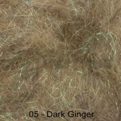 Hends Hare Plus Dubbing Packets - Funky Fly Tying -Eyes & Dumbbells Sales Store Hends Hare Plus Dubbing Packets Dark Ginger