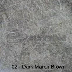 Hends Hare Plus Dubbing Packets - Funky Fly Tying -Eyes & Dumbbells Sales Store Hends Hare Plus Dubbing Packets Dark March Brown 1