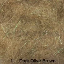 Hends Hare Plus Dubbing Packets - Funky Fly Tying -Eyes & Dumbbells Sales Store Hends Hare Plus Dubbing Packets Dark Olive Brown