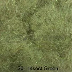 Hends Hare Plus Dubbing Packets - Funky Fly Tying -Eyes & Dumbbells Sales Store Hends Hare Plus Dubbing Packets Insect Green 1