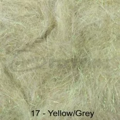 Hends Hare Plus Dubbing Packets - Funky Fly Tying -Eyes & Dumbbells Sales Store Hends Hare Plus Dubbing Packets Yellow Grey 1