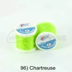 Hends Ice Dub Thread - Funky Fly Tying -Eyes & Dumbbells Sales Store Hends Ice Dub Thread Chartreuse 1
