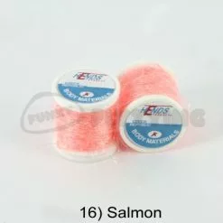 Hends Ice Dub Thread - Funky Fly Tying -Eyes & Dumbbells Sales Store Hends Ice Dub Thread Salmon