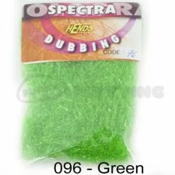 Hends Spectra Dubbing Packets - Funky Fly Tying -Eyes & Dumbbells Sales Store Hends Spectra Dubbing Packets Green 1