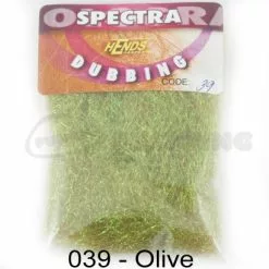 Hends Spectra Dubbing Packets - Funky Fly Tying -Eyes & Dumbbells Sales Store Hends Spectra Dubbing Packets Olive