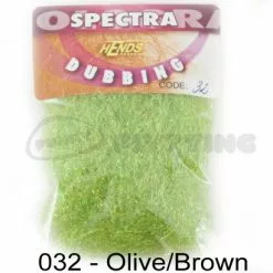 Hends Spectra Dubbing Packets - Funky Fly Tying -Eyes & Dumbbells Sales Store Hends Spectra Dubbing Packets Olive Brown 1