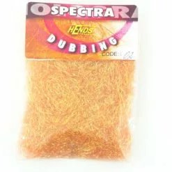 Hends Spectra Dubbing Packets - Funky Fly Tying -Eyes & Dumbbells Sales Store Hends Spectra Dubbing Packets Orange