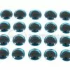 Funky Holographic Blue 3D Eyes - Funky Fly Tying