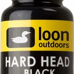 Loon Hard Head - Funky Fly Tying -Eyes & Dumbbells Sales Store LON HRD CEM BLK hard head fly finish black 1