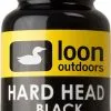 Loon Hard Head - Funky Fly Tying -Eyes & Dumbbells Sales Store LON HRD CEM BLK hard head fly finish black