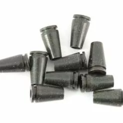 Tubeworx Mini Brass Bottle Tubes - Funky Fly Tying -Eyes & Dumbbells Sales Store Mini Brass Bottle Tubes Black 1