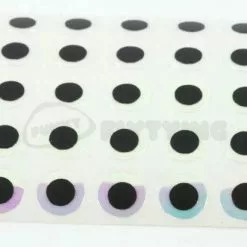 Funky Mirage Tape Eyes Pack 50 - Funky Fly Tying