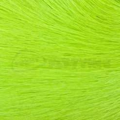 Nature's Spirit Dyed Deer Belly - Funky Fly Tying -Eyes & Dumbbells Sales Store Natures Spirit Dyed Deer Belly Fluo Chartereuse 1