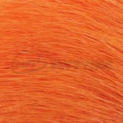 Nature's Spirit Dyed Deer Belly - Funky Fly Tying -Eyes & Dumbbells Sales Store Natures Spirit Dyed Deer Belly Fluo Orange 1