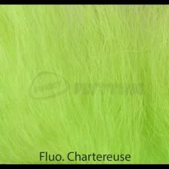 Nature's Spirit Opossum Zonker Strips - Funky Fly Tying -Eyes & Dumbbells Sales Store Natures Spirit Opossum Zonker Strips Fluo Chartereuse