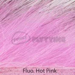 Nature's Spirit Opossum Zonker Strips - Funky Fly Tying -Eyes & Dumbbells Sales Store Natures Spirit Opossum Zonker Strips Fluo Hot Pink 1