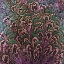 Nature's Spirit Fish Hunter Ringneck Pheasant Rump Patch - Funky Fly Tying -Eyes & Dumbbells Sales Store Natures Spirit Ringneck Pheasant Rump Patch Fluo Hot Pink 1