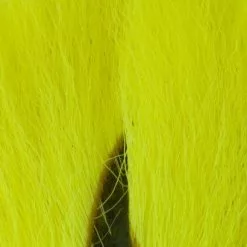 Nature's Spirit Select Bucktails - Funky Fly Tying -Eyes & Dumbbells Sales Store Natures Spirit Select Bucktails Fluuo Yellow 1