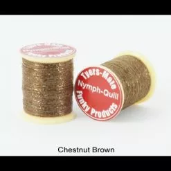 Nymph-Quill - Funky Fly Tying -Eyes & Dumbbells Sales Store Nymph Quill Chestnut Brown 1