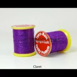 Nymph-Quill - Funky Fly Tying -Eyes & Dumbbells Sales Store Nymph Quill Claret 1