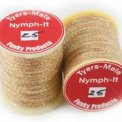 Nymph-it Copper Pearl - Funky Fly Tying 81 Nymph-it Copper Pearl - Funky Fly Tying -Eyes & Dumbbells Sales Store Nymph it Copper Pearl Copper Pearl Tan 1