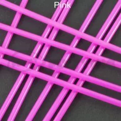 Tubeworx Outer Plastic Tubes 3mm - Funky Fly Tying -Eyes & Dumbbells Sales Store Outer Plastic Tubes 3mm Fluoro Colours Pink 1