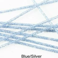 Tubeworx Outer Plastic Tubes 3mm Glitter Colour - Funky Fly Tying -Eyes & Dumbbells Sales Store Outer Plastic Tubes 3mm Glitter Colours Blue Silver 3