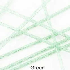 Tubeworx Outer Plastic Tubes 3mm Glitter Colour - Funky Fly Tying -Eyes & Dumbbells Sales Store Outer Plastic Tubes 3mm Glitter Colours Green