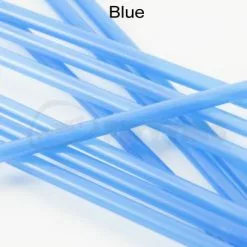 Tubeworx Outer Plastic Tubes 3mm - Funky Fly Tying 60 Tubeworx Outer Plastic Tubes 3mm - Funky Fly Tying -Eyes & Dumbbells Sales Store Outer Plastic Tubes 3mm Solid Colours Blue 2