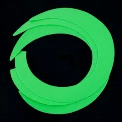 Pacchiarini's Jumbo Wiggle Tails - Funky Fly Tying -Eyes & Dumbbells Sales Store Pacchiarinis Jumbo Wiggle Tails Slim Fl Chartreuse 1