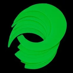 Pacchiarini's Wiggle Tails - Funky Fly Tying -Eyes & Dumbbells Sales Store Pacchiarinis Wiggle Tails Fl Chartreuse 1