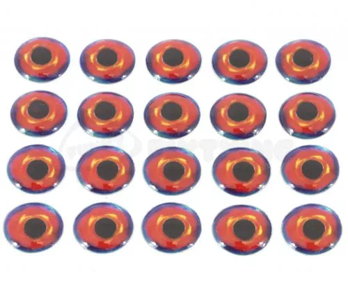 Funky Parrot Ultra Realistic 3D Eyes - Funky Fly Tying 4 Funky Parrot Ultra Realistic 3D Eyes - Funky Fly Tying - Image 2