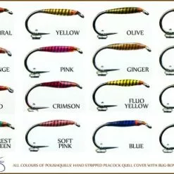 Peacock Quills By Polish Quills - Funky Fly Tying -Eyes & Dumbbells Sales Store Peacock Quills by Polish Quills 1