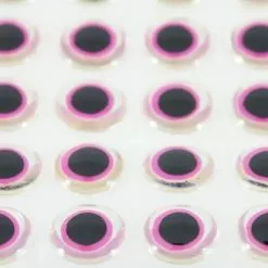 Funky Shimmer Eyes Hot Pink - Funky Fly Tying